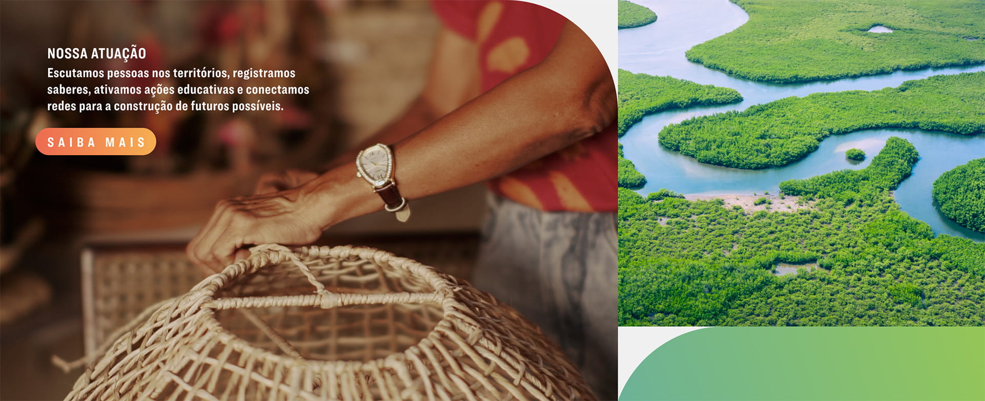 Escutamos pessoas nos territórios, registramos saberes, ativamos ações educativas e conectamos redes para a construção de futuros possíveis.